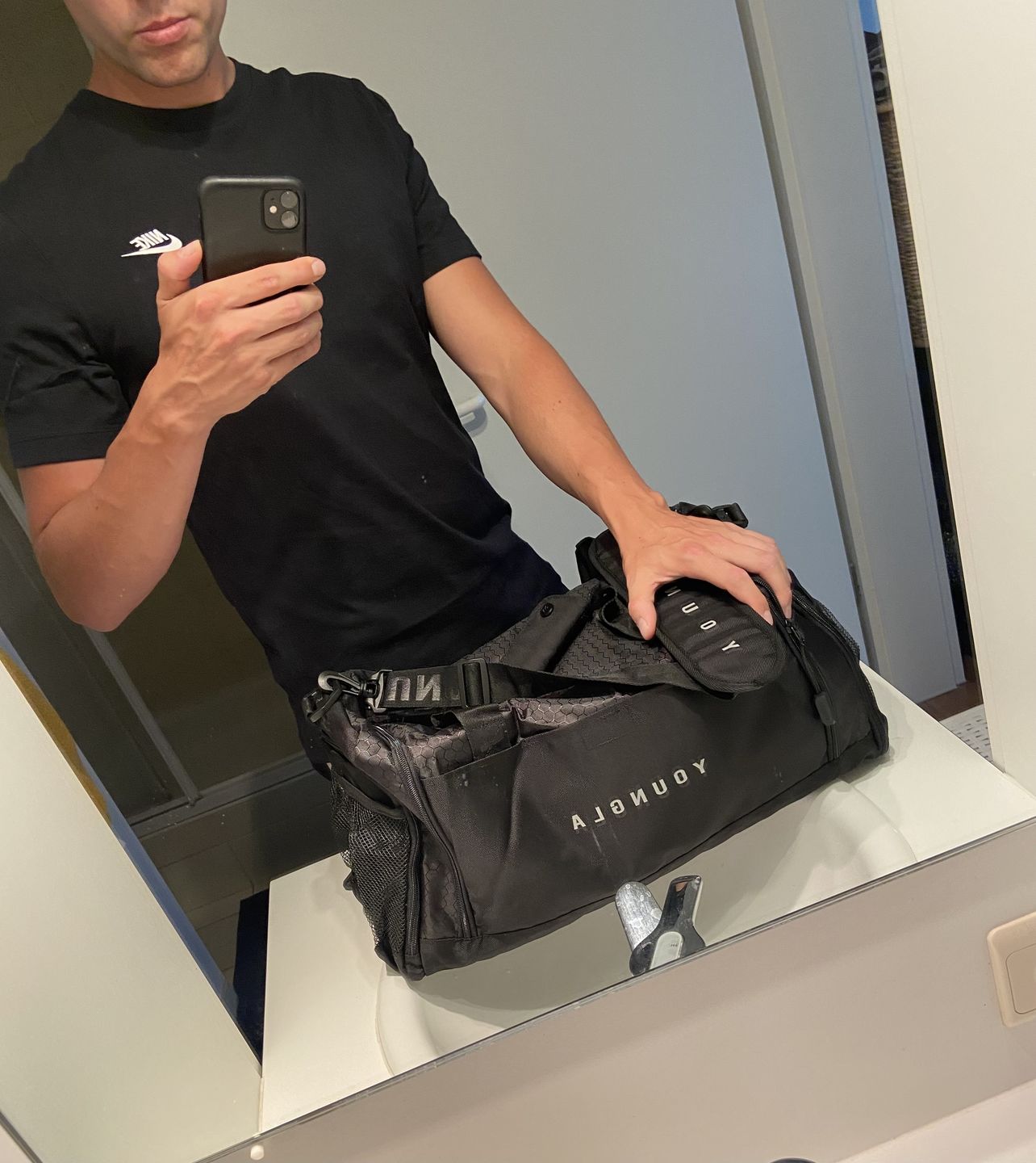 Customer photo review of 740 Elite Duffle Bags