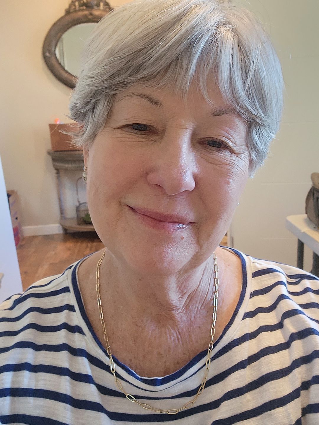 Customer photo review of Extended Paperclip Necklace