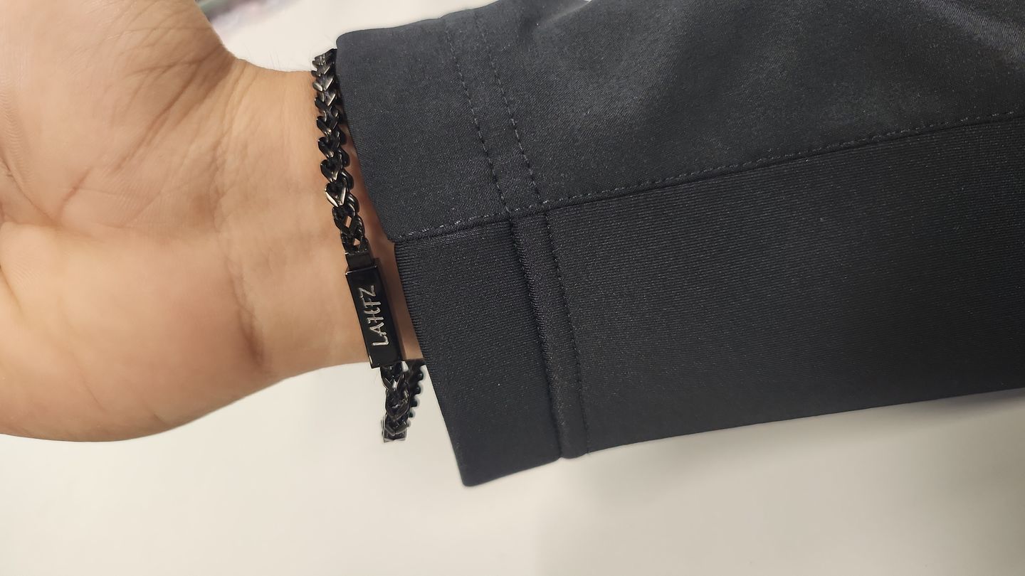 Customer photo review of 4mm Franco Link Bracelet