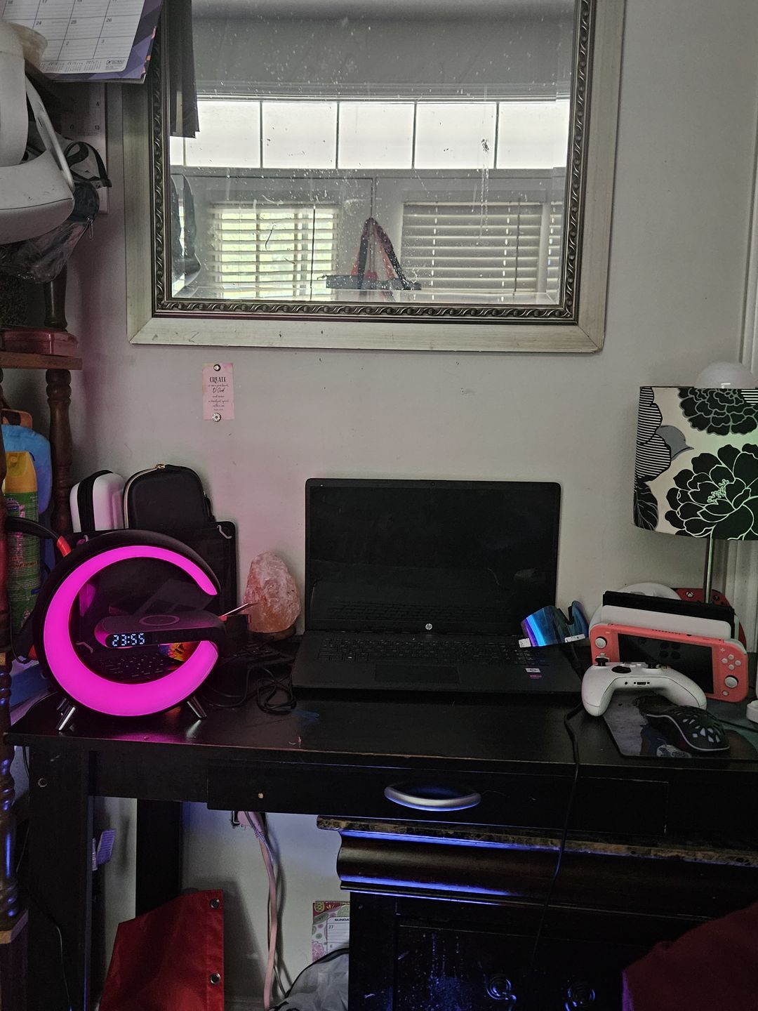 Customer photo review of LitLamp™ — 3-in-1 Alarm Clock, Speaker & Wireless Charger