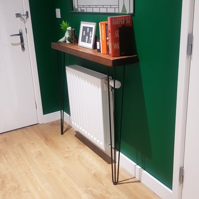 Customer photo review of Console Table 20cm Depth | Hairpin Leg