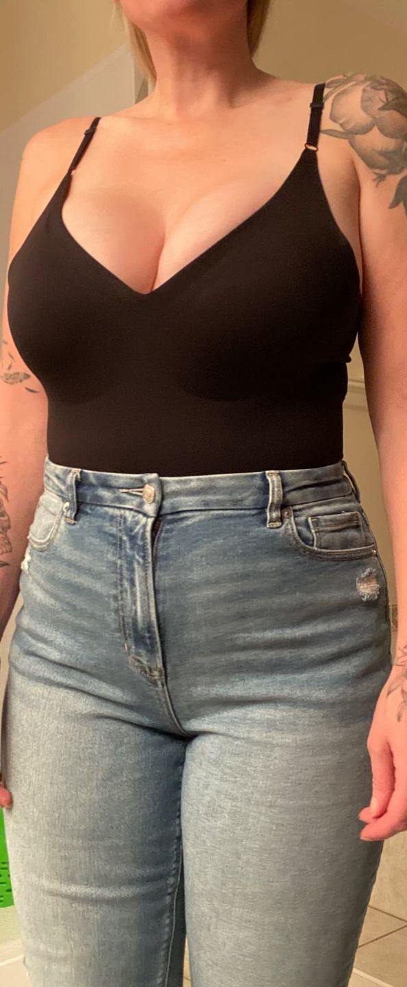 Customer photo review of Sculpting Camisole Bodysuit