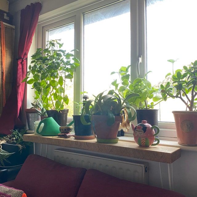 Customer photo review of Console Table 20cm Depth | Hairpin Leg