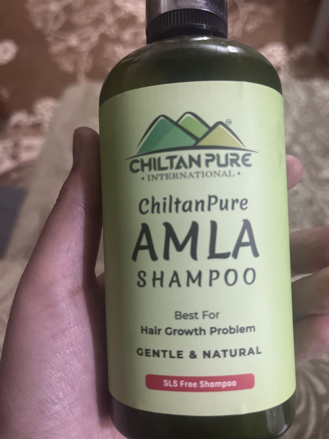 Customer photo review of Amla Shampoo آملہ Keep Your Hair Follicles & Scalp Healthy & Nourishment - No. 1️⃣ Choice 👌