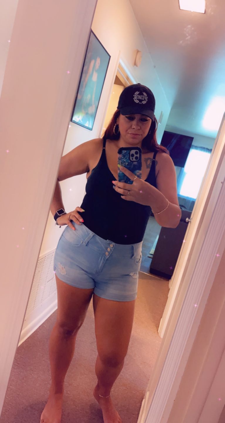 Customer photo review of Sculpting Camisole Bodysuit