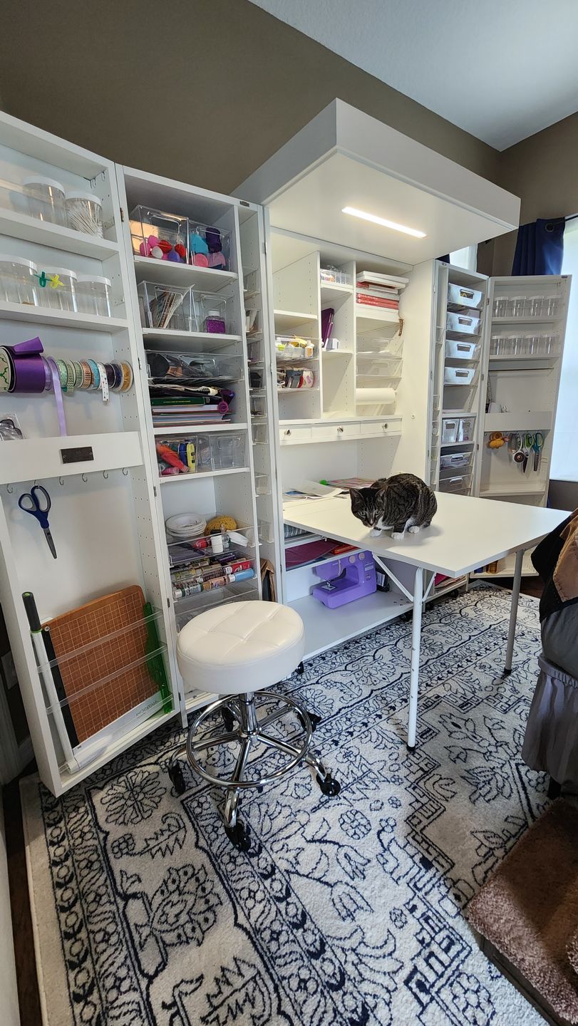 Customer photo review of 3 Built-in Drawers