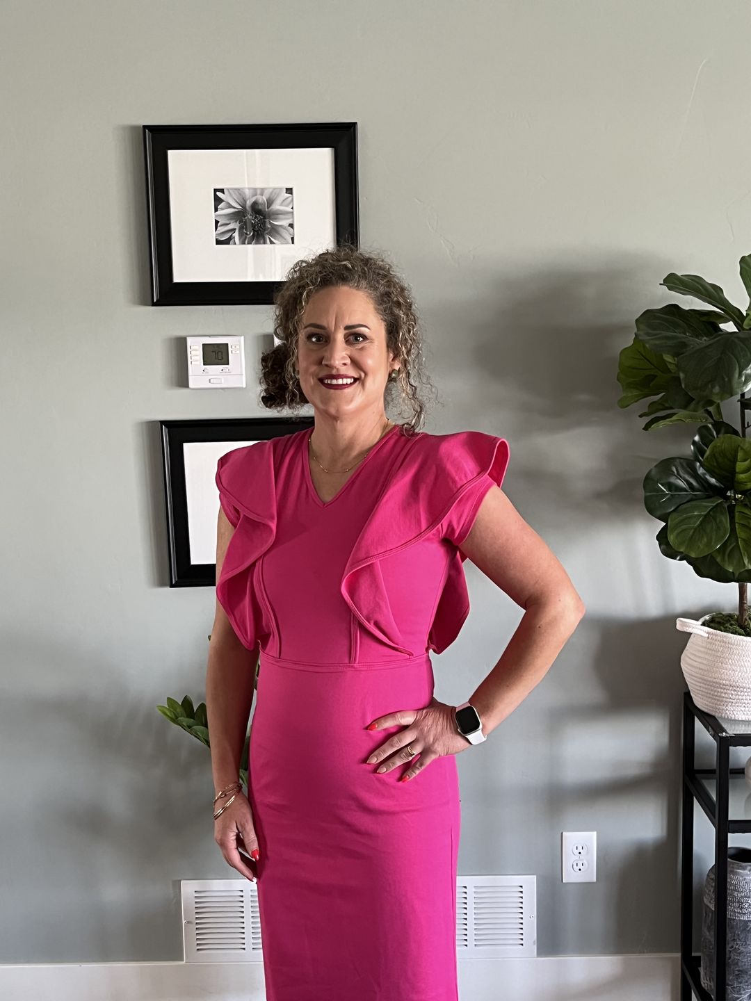 Customer photo review of Brigitte Brianna Paris Dress