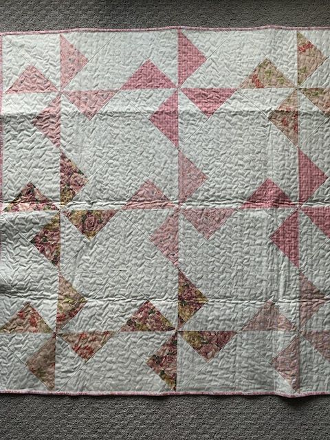 Customer photo review of Baby Quilt Tutorial Bundle - 3 Baby Quilt Patterns - Digital PDF Pattern