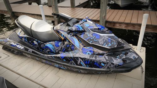 Customer photo review of Sea Doo GTI, GTR, GTS HD  Water Craft Graphics (2011-2019)