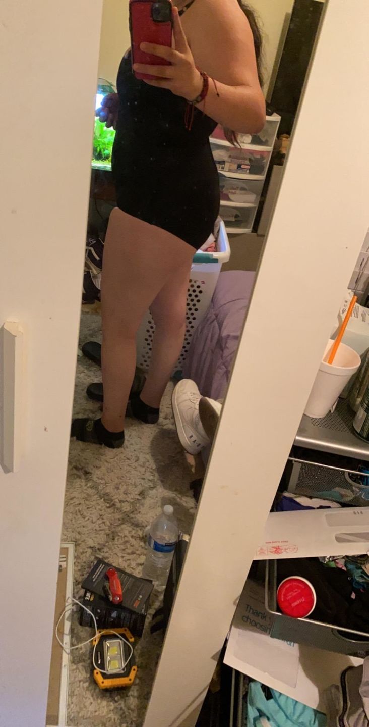 Customer photo review of Sculpting Camisole Bodysuit