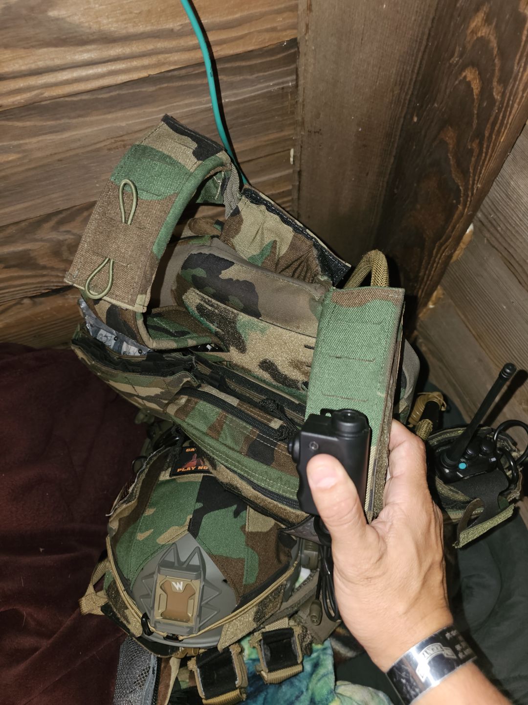 Customer photo review of APTUM™ SHOULDER PAD GRID