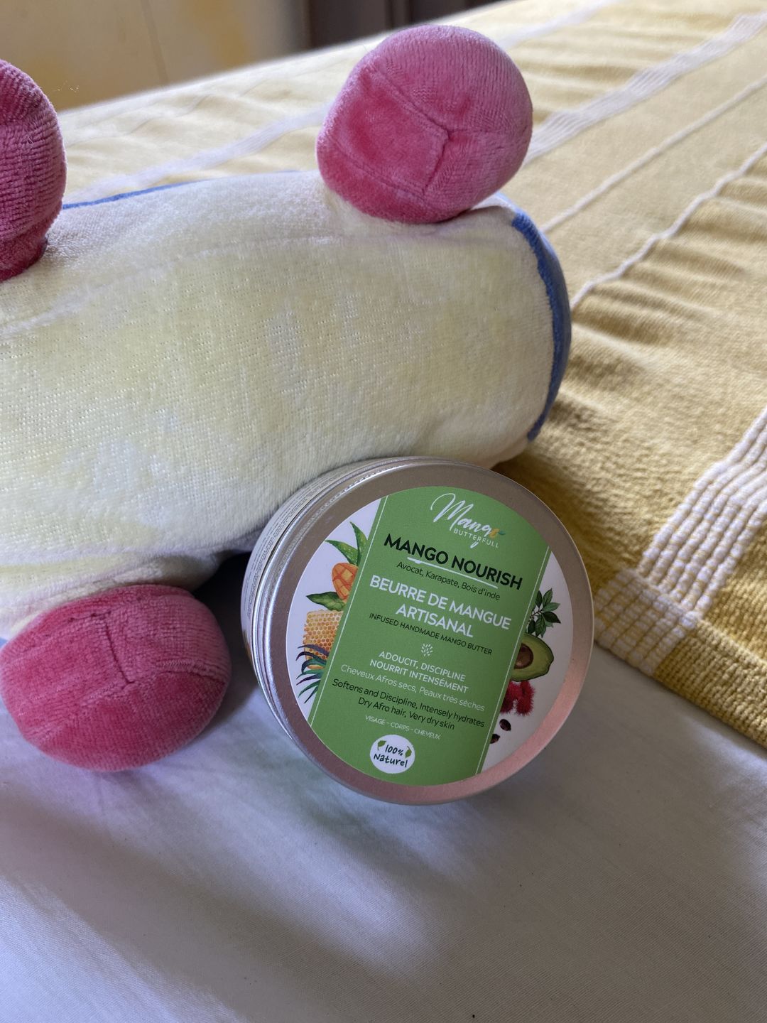 Customer photo review of Beurre de mangue artisanal NOURISH