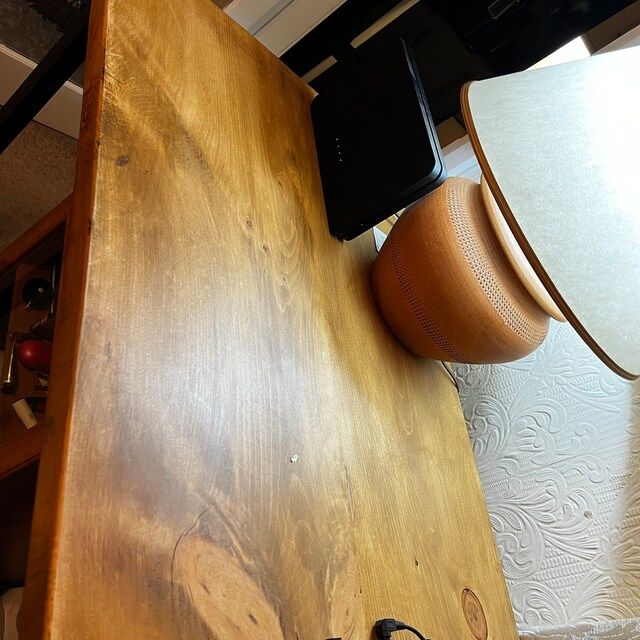 Customer photo review of Industrial Breakfast Bar | Counter