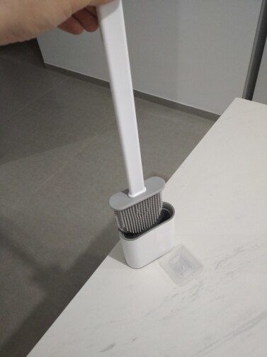 Customer photo review of OZBATH™ Silicone Toilet Brush - 50% OFF TODAY