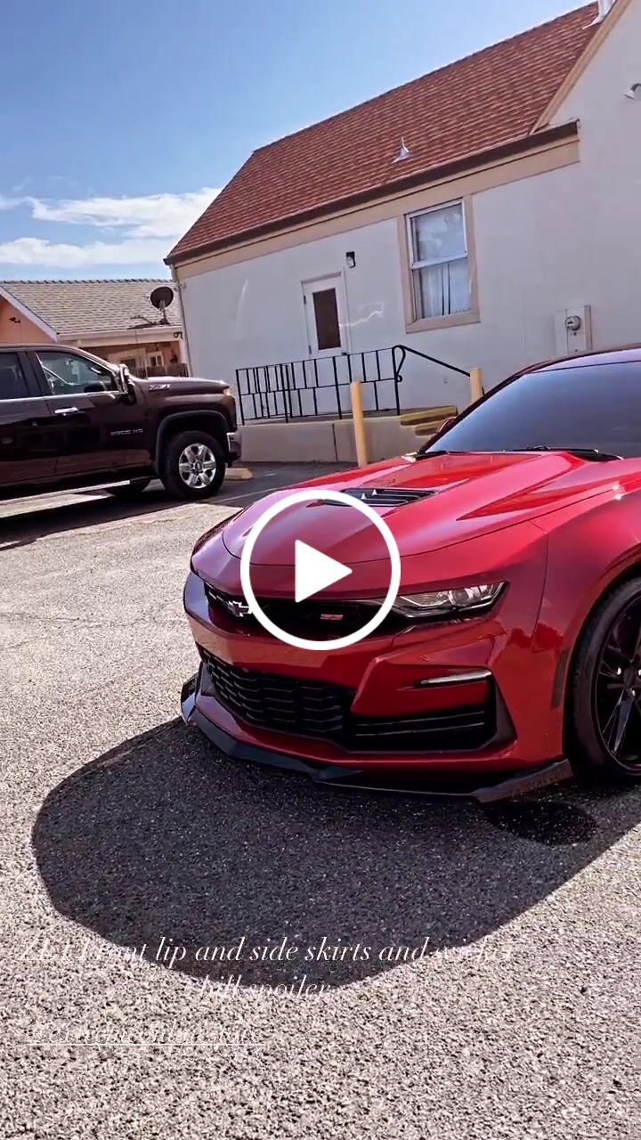 Customer video review of Camaro ZL1 Conversion Front Splitter & Side Skirts
