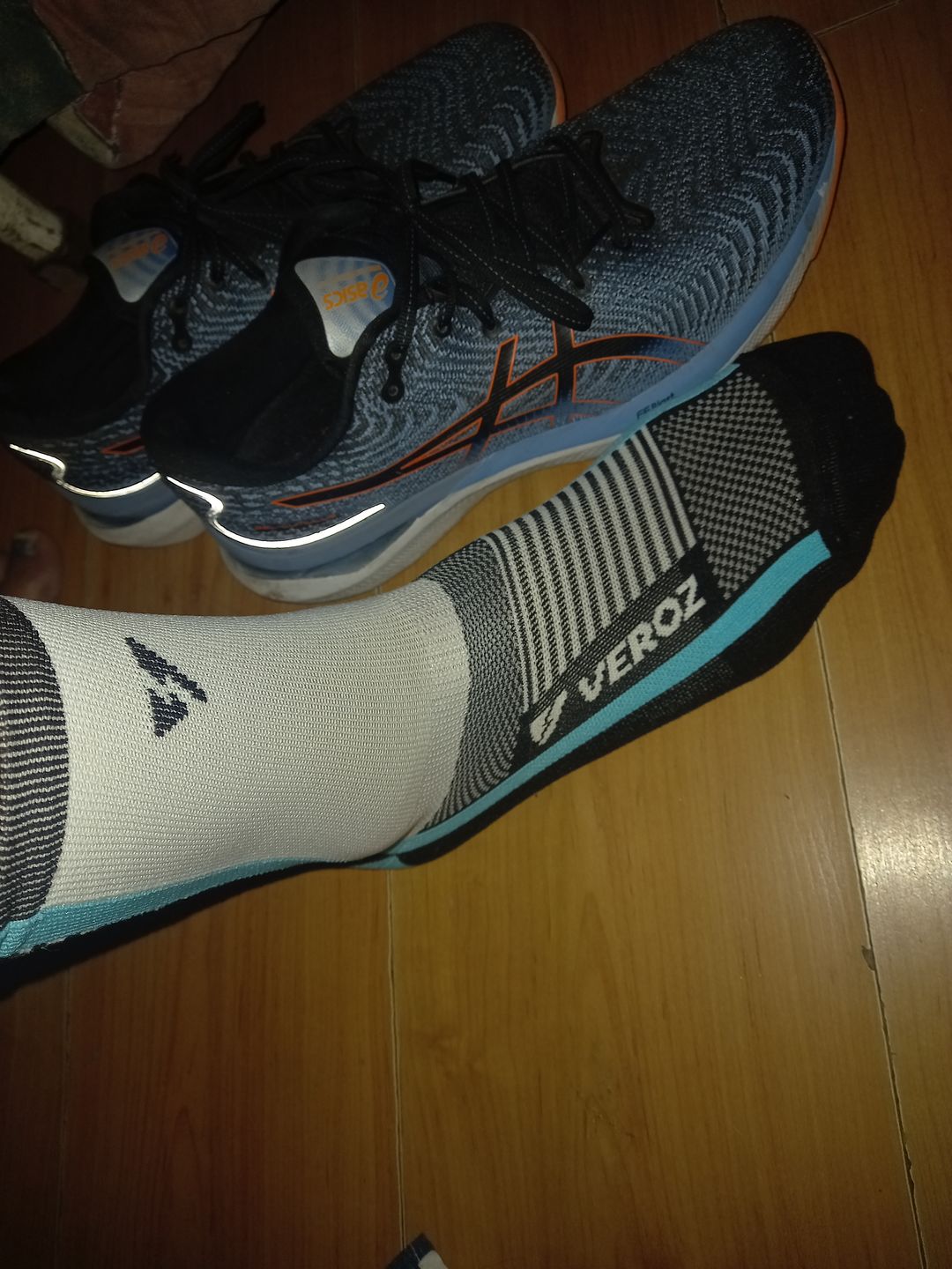 Customer photo review of ALTAIR BLANCAS NEGRAS CORTAS /// CALCETAS DEPORTIVAS PREMIUM ANTI AMPOLLAS