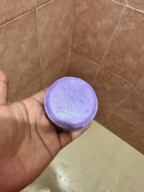 Customer photo review of Hair Grower Shampoo Bar Pure Delight