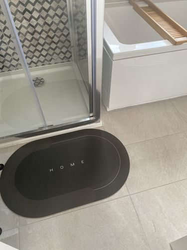Customer photo review of OZBATH™ Ultra Absorbent Mat - 50% OFF TODAY