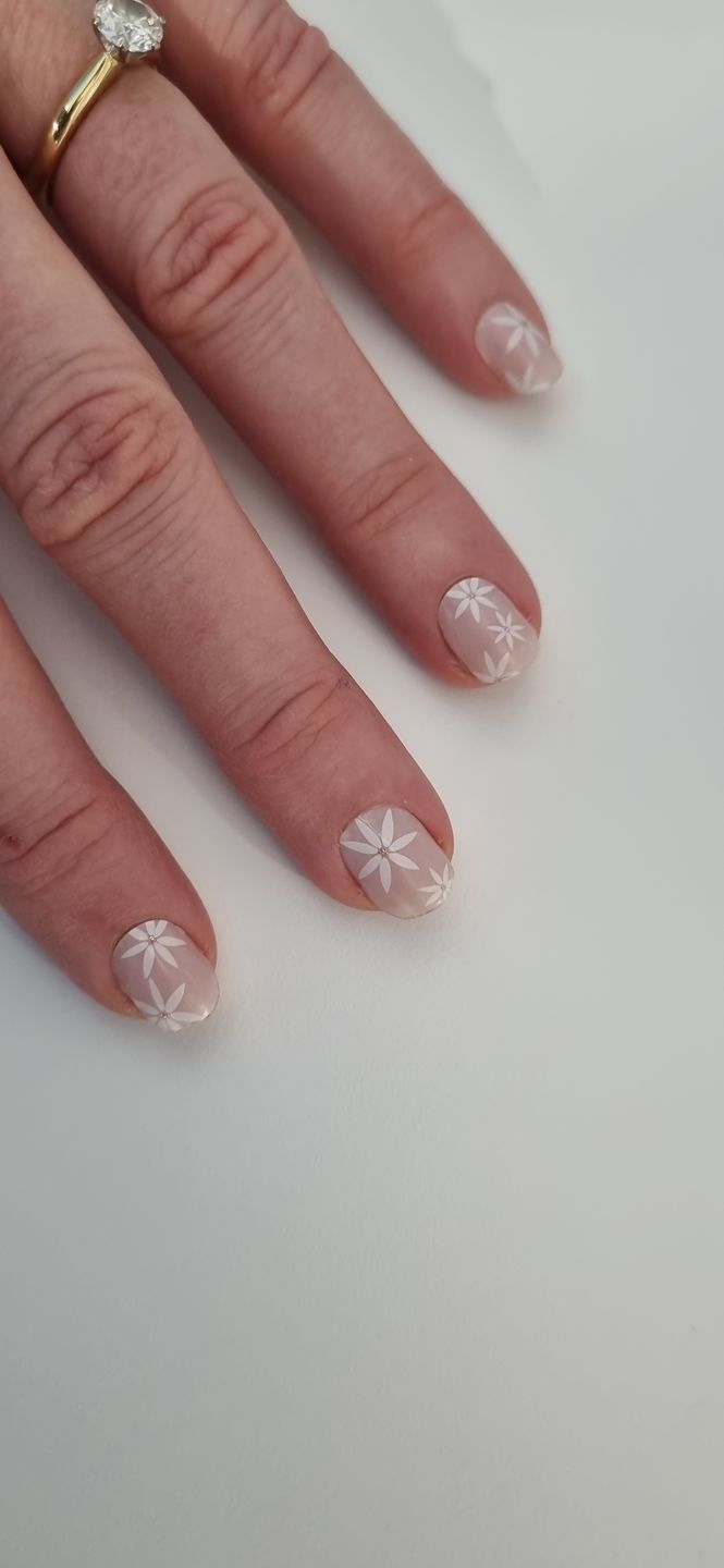 Customer photo review of Gel Nail Sticker Starter Kit (FREE UV Lamp With 2 Or More Gel Nail Stickers)