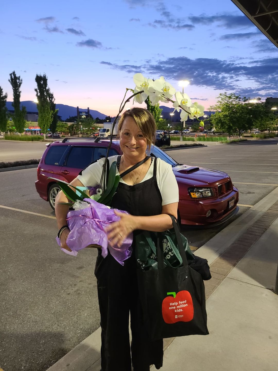 Customer photo review of Lighter Days Linen Jumpsuit (Black)