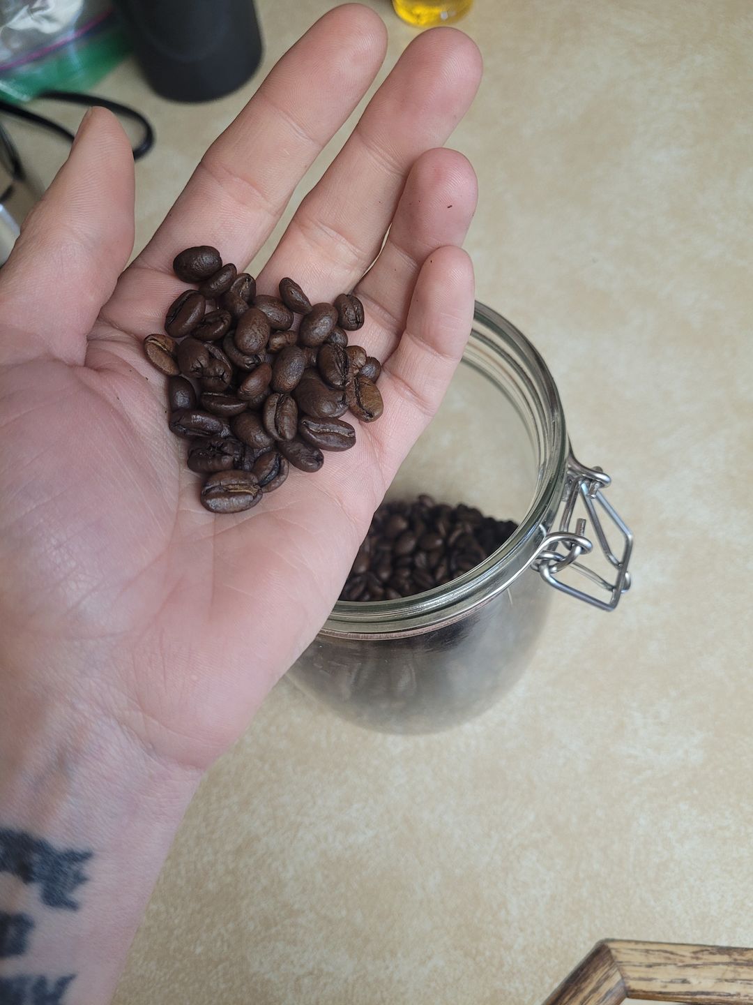 Customer photo review of Ethiopian Light Roast Coffee