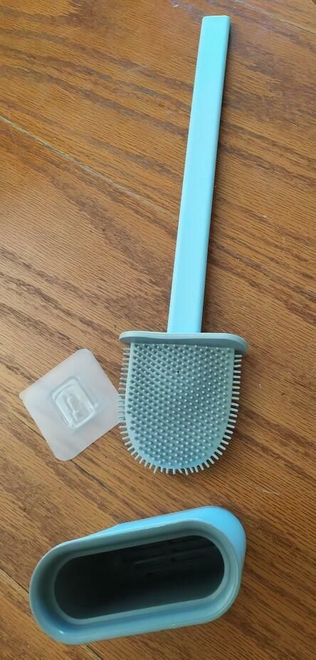Customer photo review of OZBATH™ Silicone Toilet Brush - 50% OFF TODAY