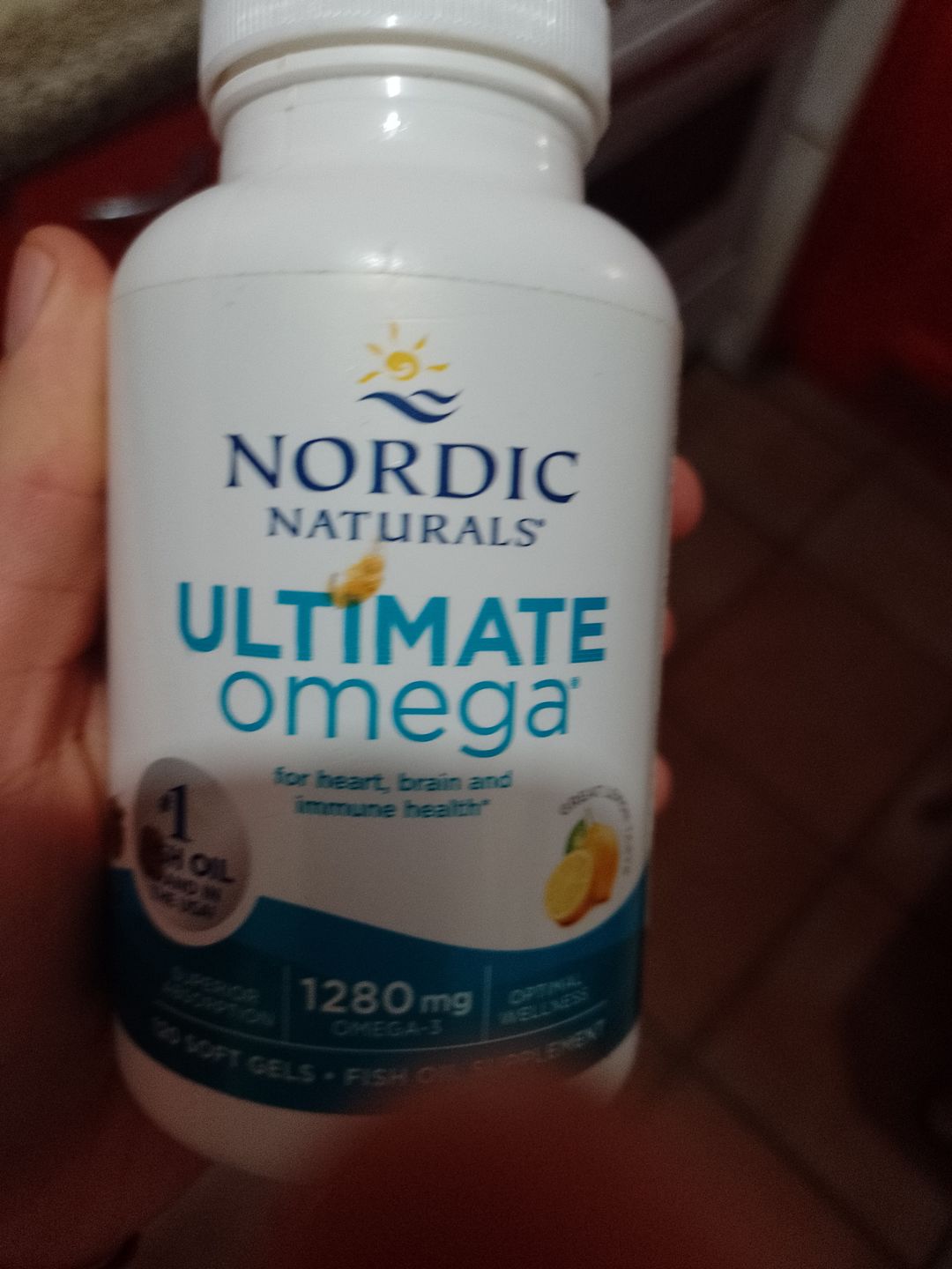 Customer photo review of Ultimate Omega-3 1.280 mg-120 softgel