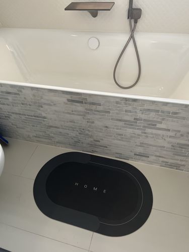 Customer photo review of OZBATH™ Ultra Absorbent Mat - 50% OFF TODAY