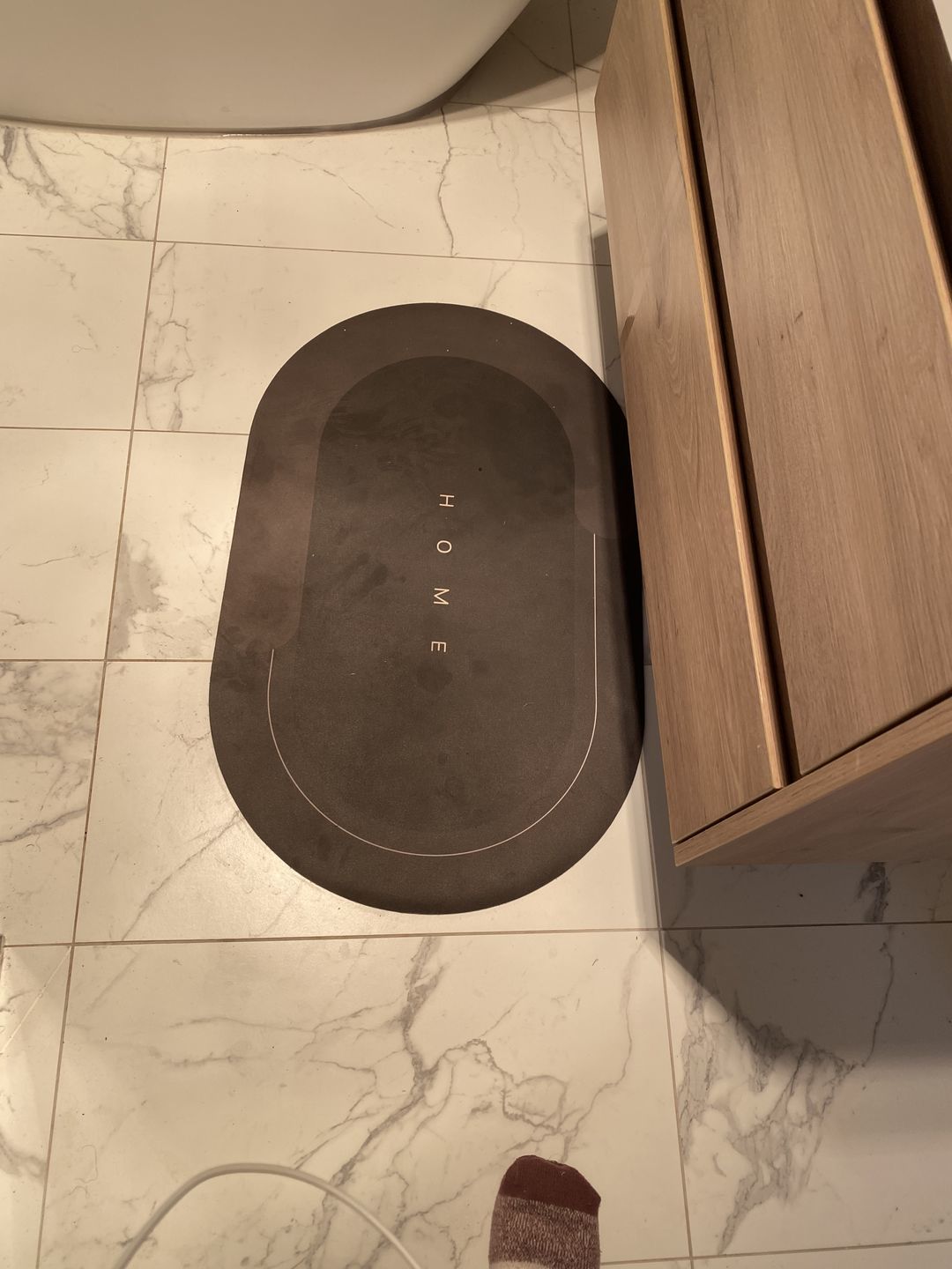 Customer photo review of OZBATH™ Ultra Absorbent Mat - 50% OFF TODAY