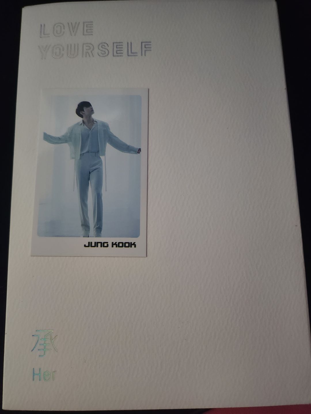 Customer photo review of BTS - 5TH MINI MINI ALBUM LOVE YOURSELF 承 Her