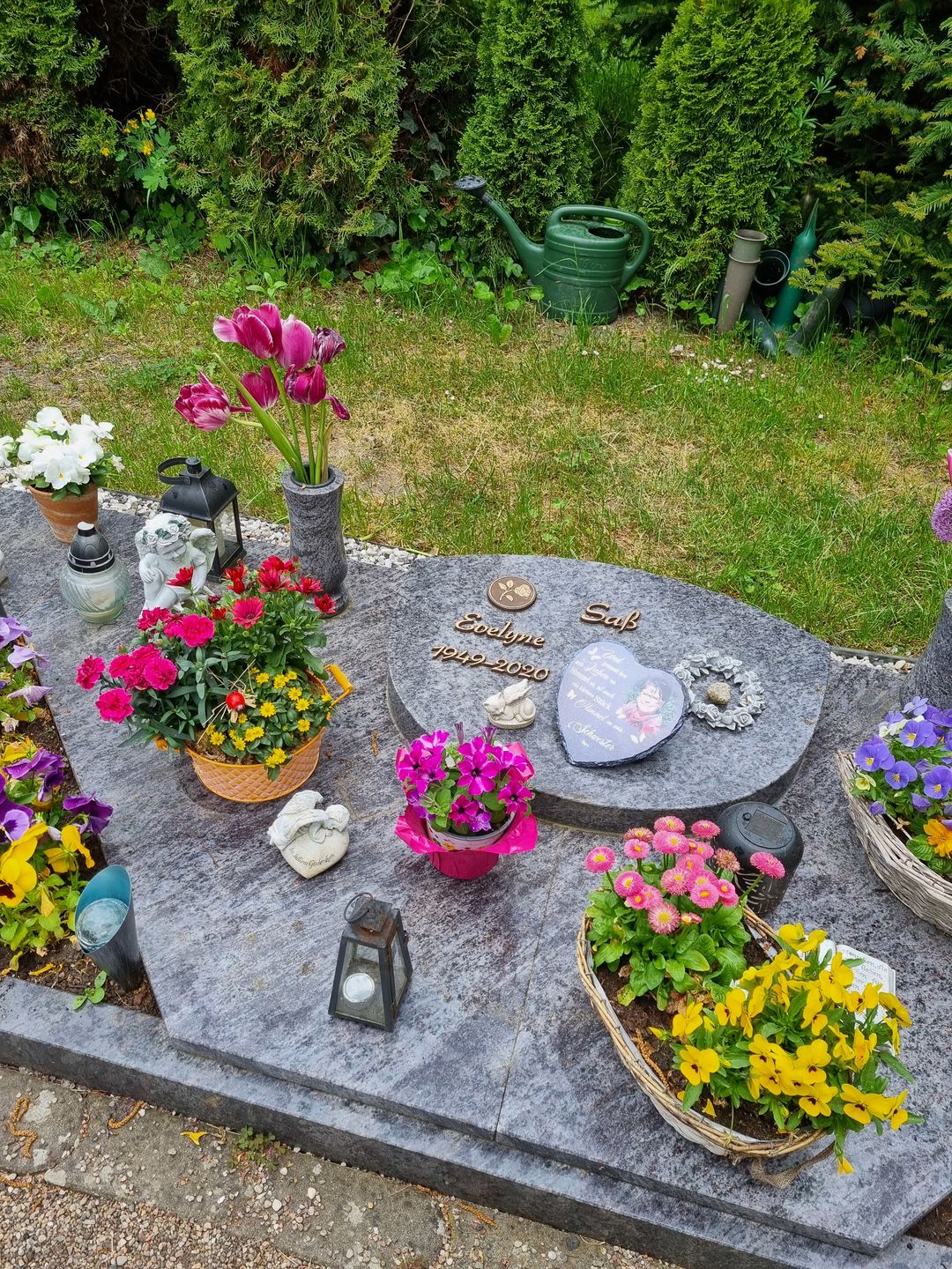Customer photo review of Ein Stückchen Himmel - Familien-Schieferherz