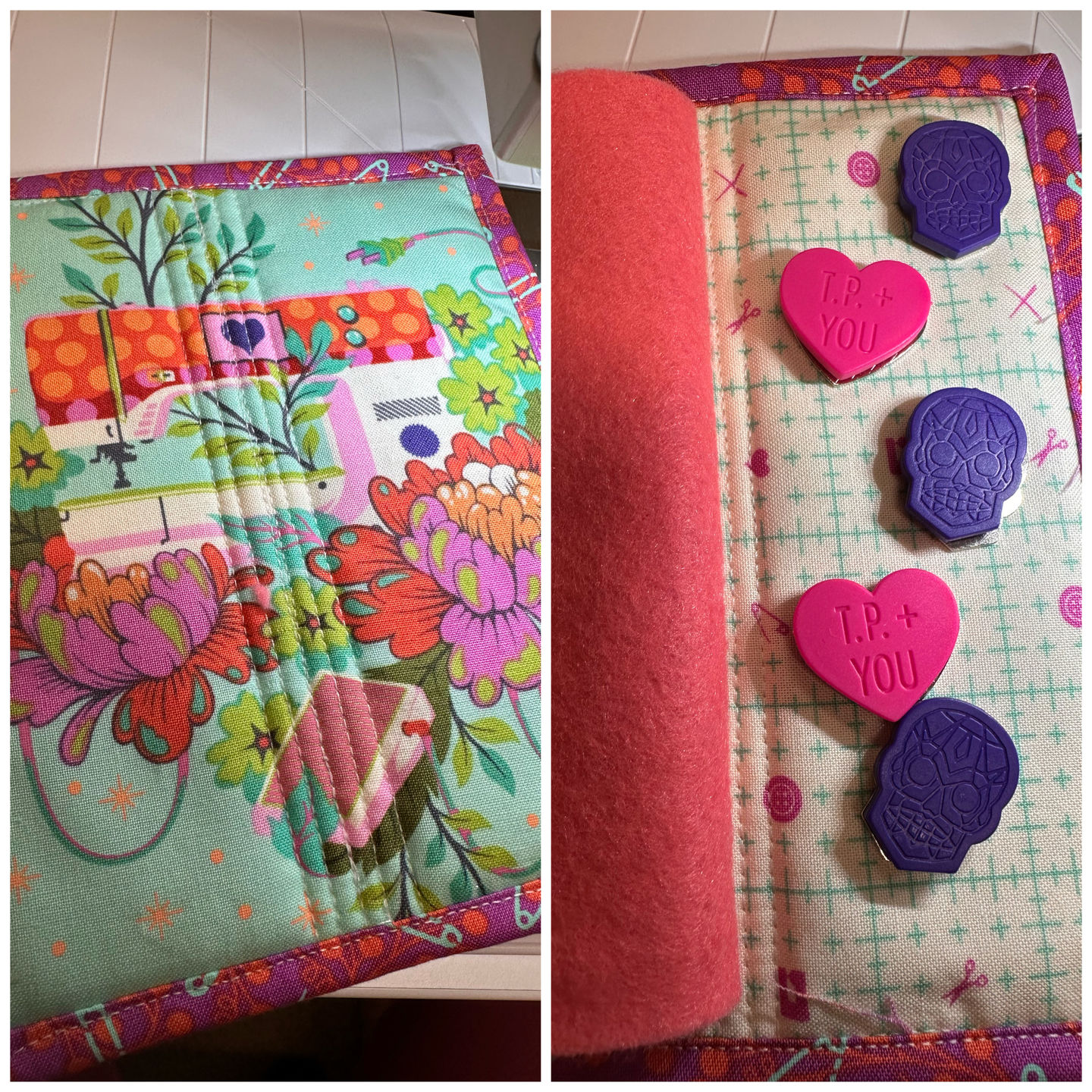 Customer photo review of Hold Tite Folio Pattern - FREE Download