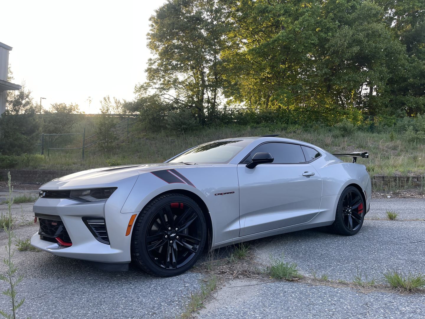 Customer photo review of Camaro Zl1 1LE Conversion Rear Trunk Spoiler High Wing