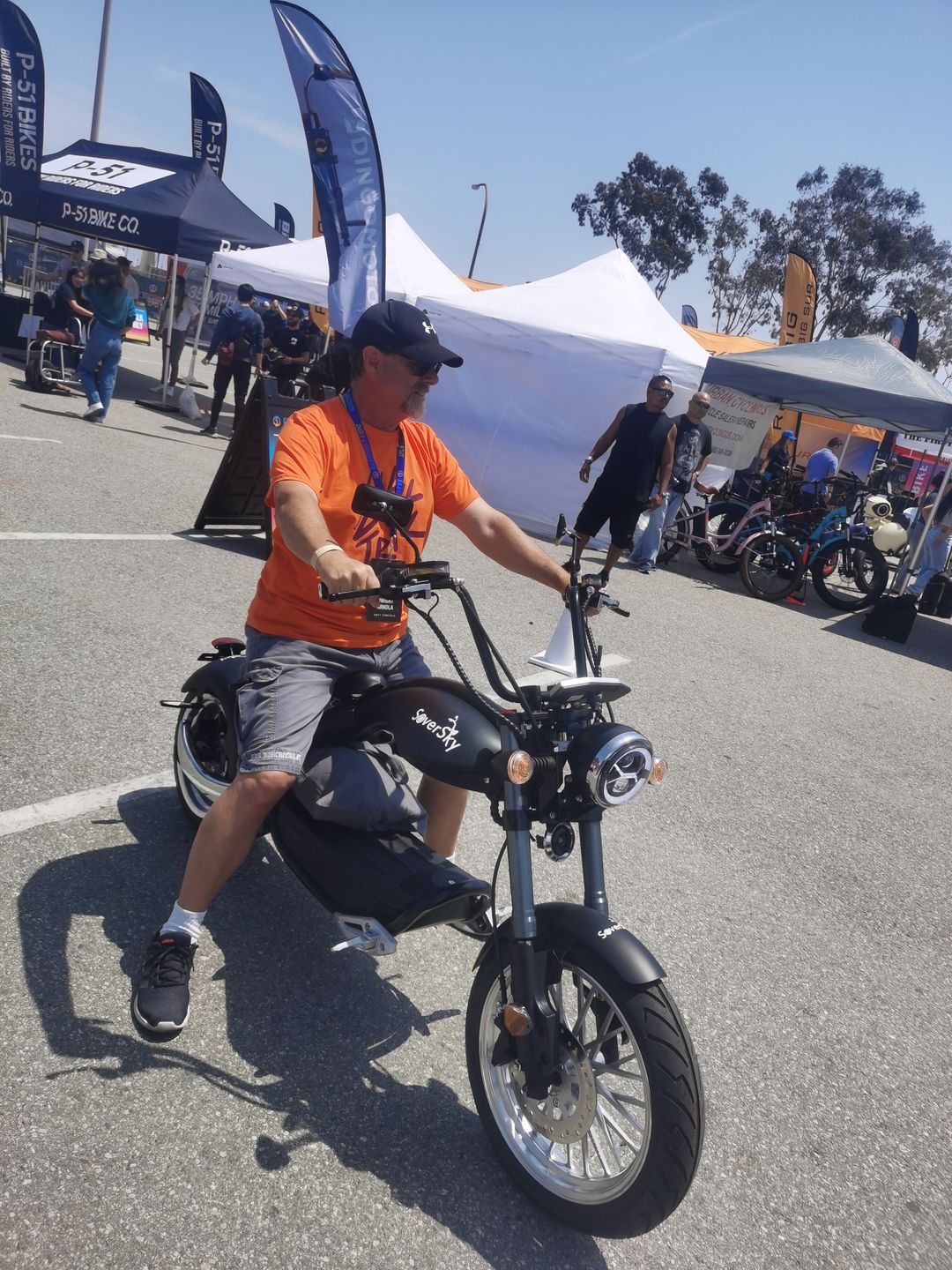 Customer photo review of SoverSky M5 Lithium Chopper Fat Tire Scooter