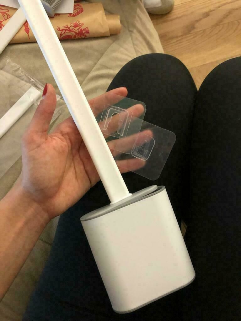 Customer photo review of OZBATH™ Silicone Toilet Brush - 50% OFF TODAY