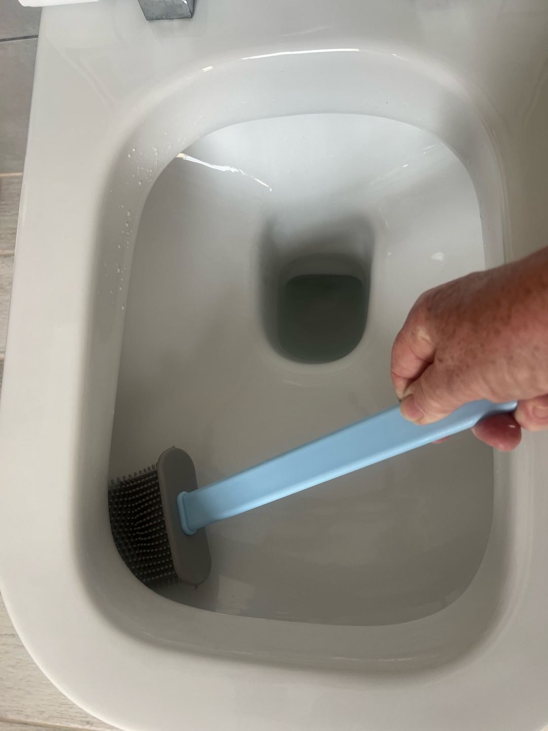 Customer photo review of OZBATH™ Silicone Toilet Brush - 50% OFF TODAY