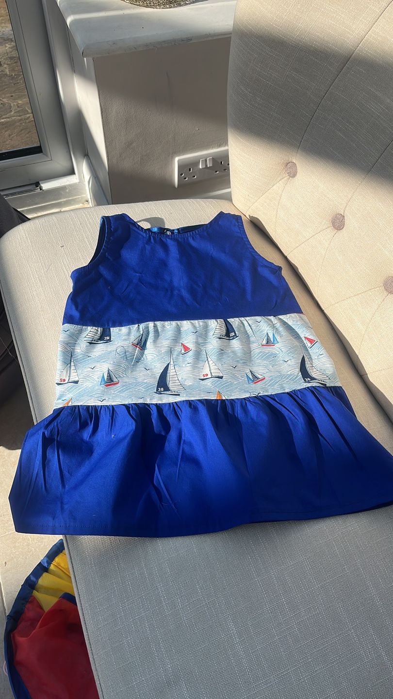 Customer photo review of Plain Satin Bias Binding Tape - 5 metres