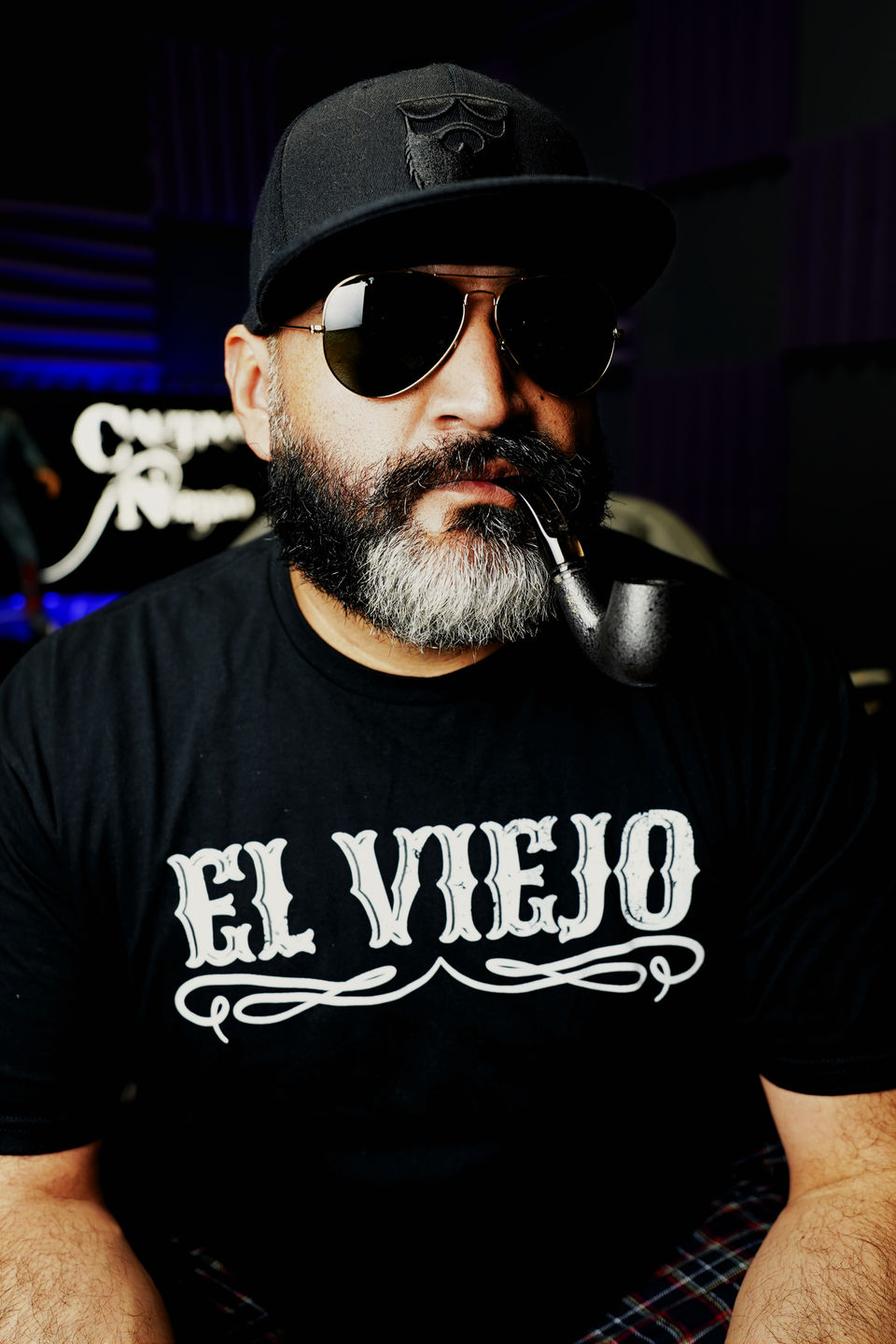 Customer photo review of The Original El Viejo Old School Tee
