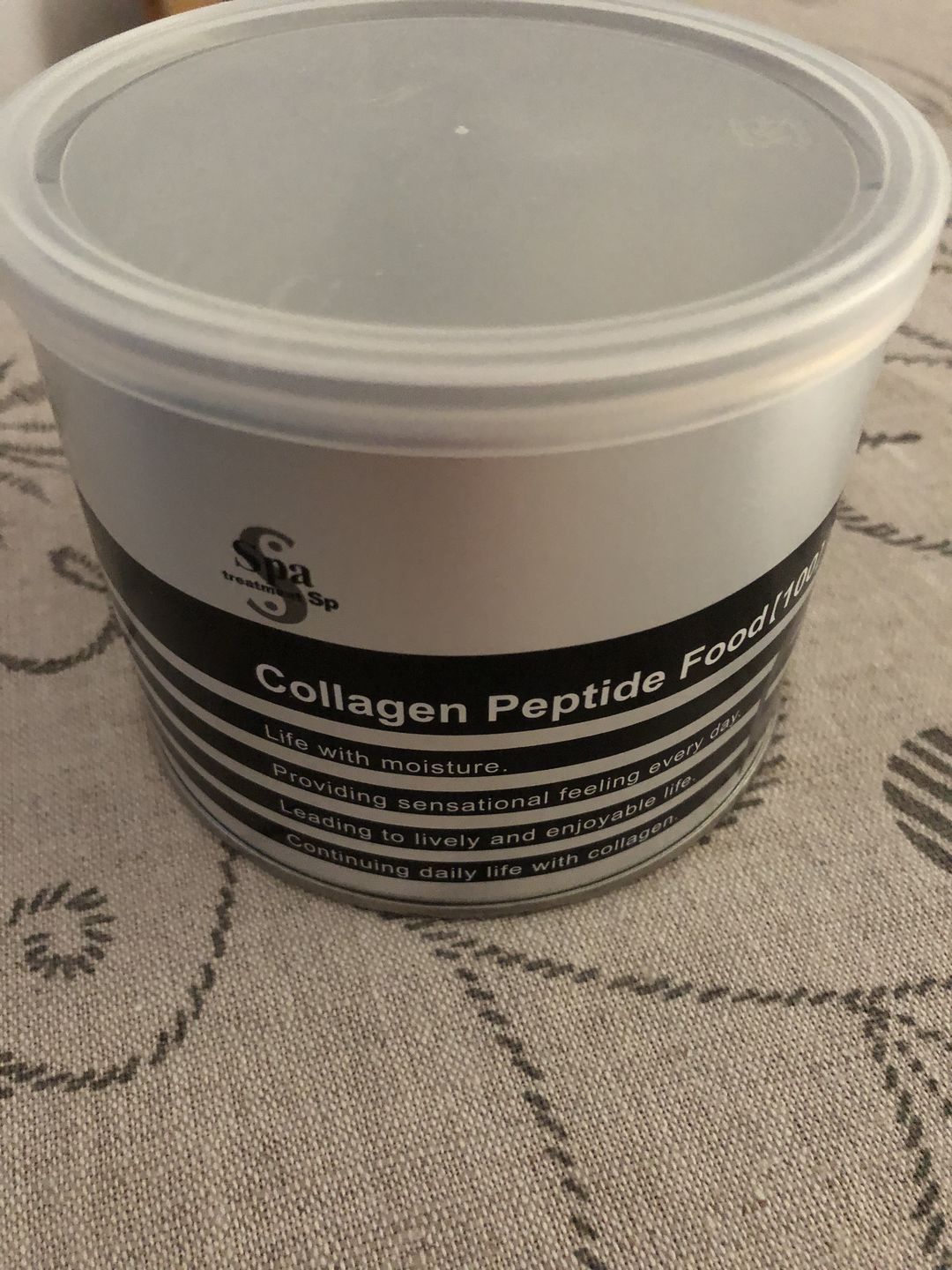 Customer photo review of SPA TREATMENT Collagen Peptide Food
