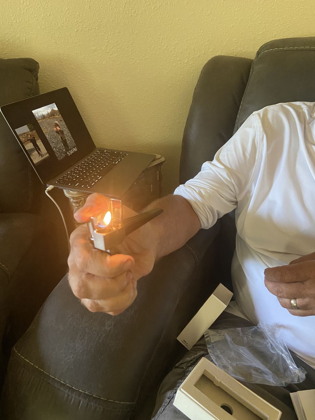 Customer photo review of Wikilite - Pipe Lighter Original Replacement Mouthpiece