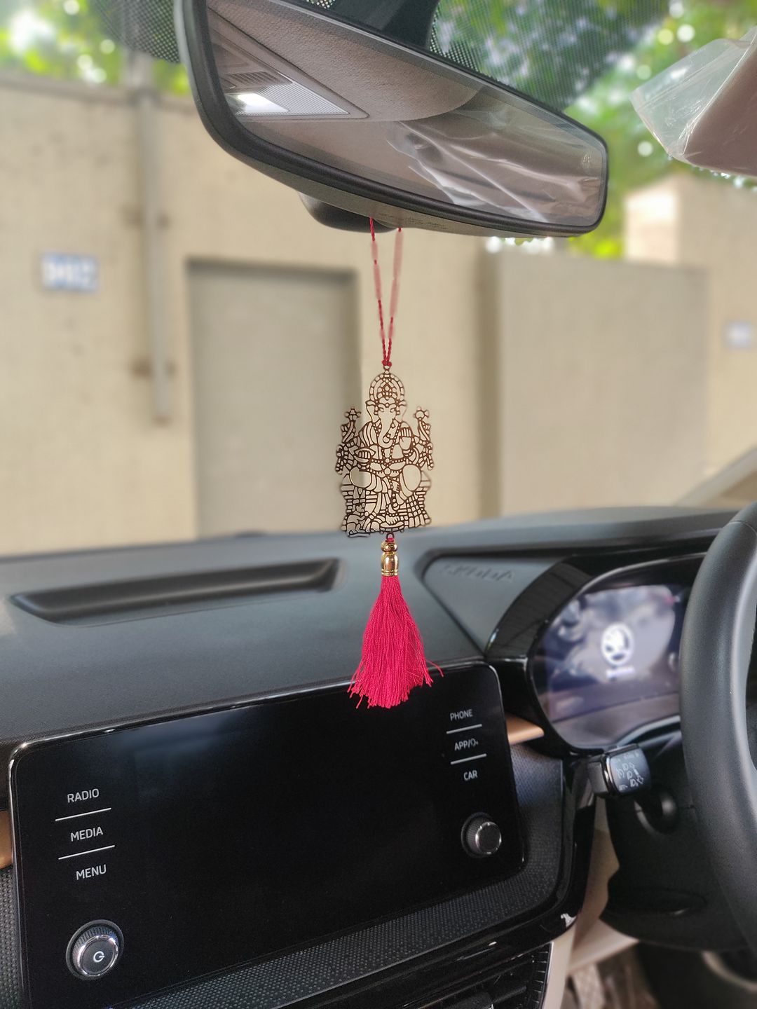 Customer photo review of Car Hanging - Sri Ganesha