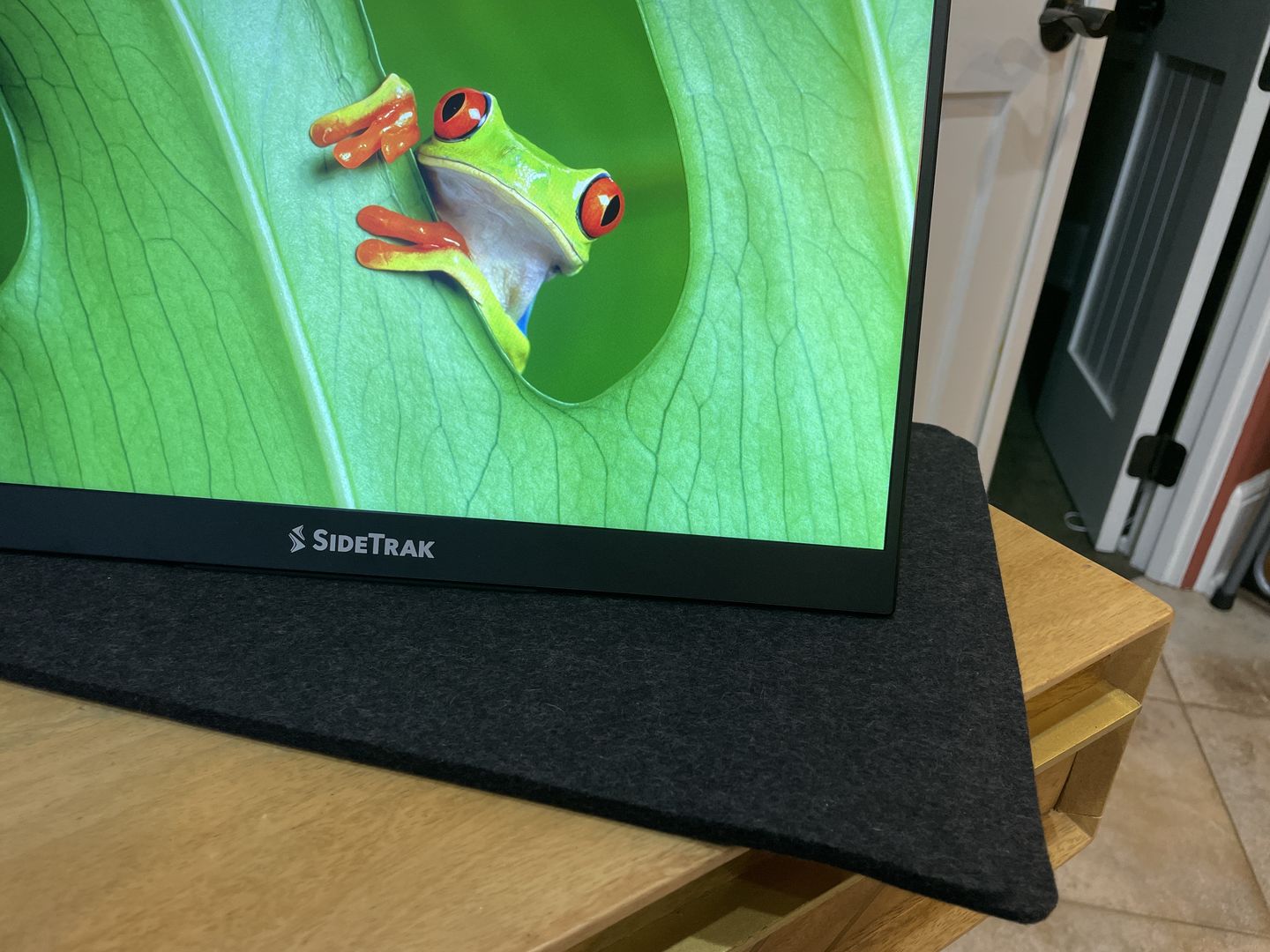 Customer photo review of sleeve for macbook