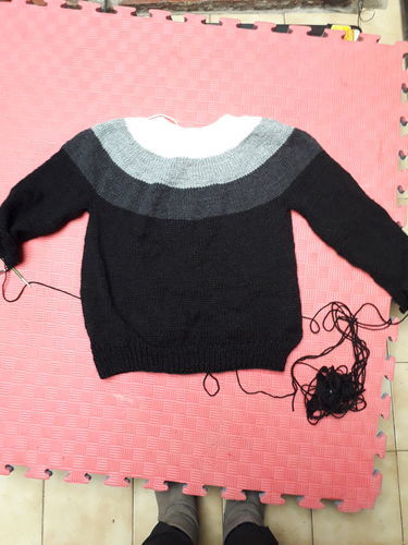 Customer photo review of Clase Sweater Arcoíris | Adulto