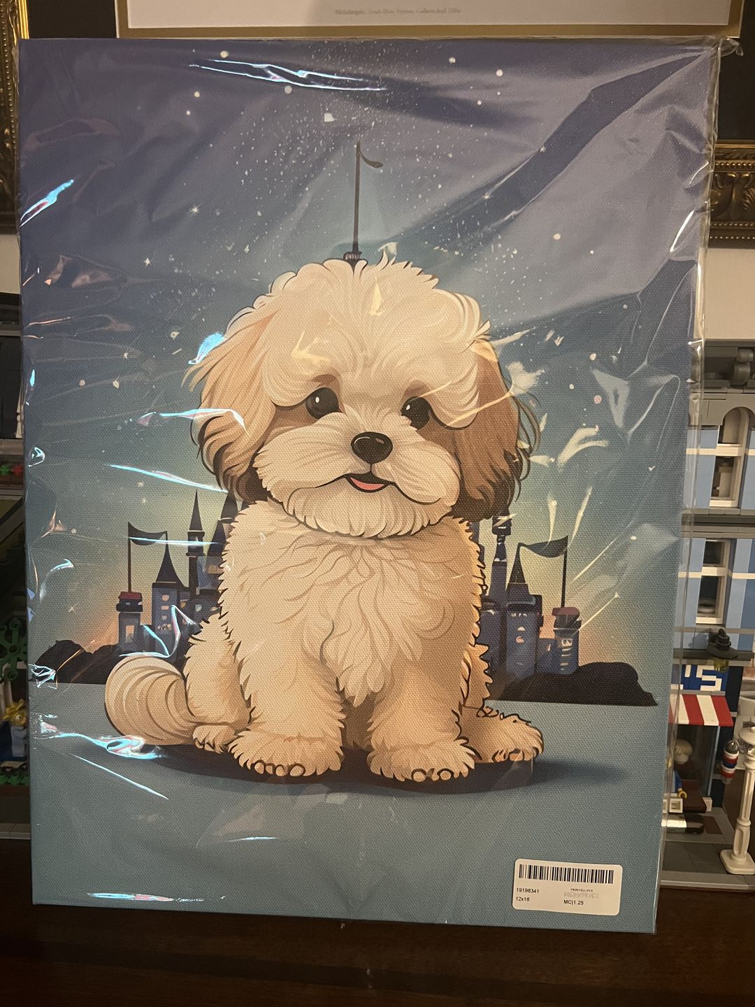 Customer photo review of Custom Pet Portrait