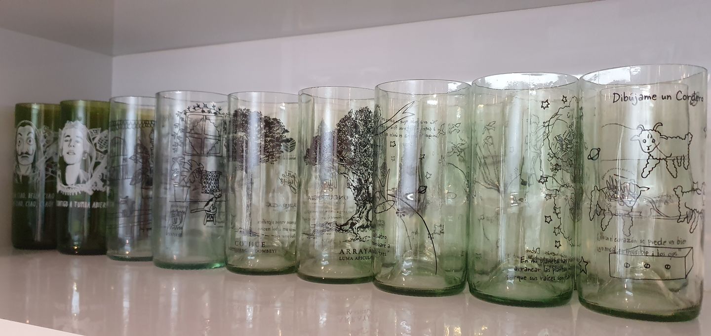 Customer photo review of El Principito Juego de 6 Vasos