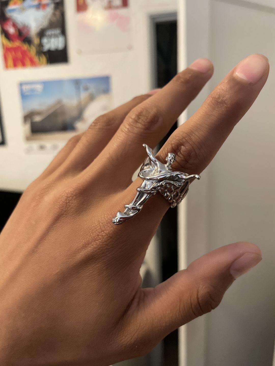 Customer photo review of FALLEN ANGEL RING
