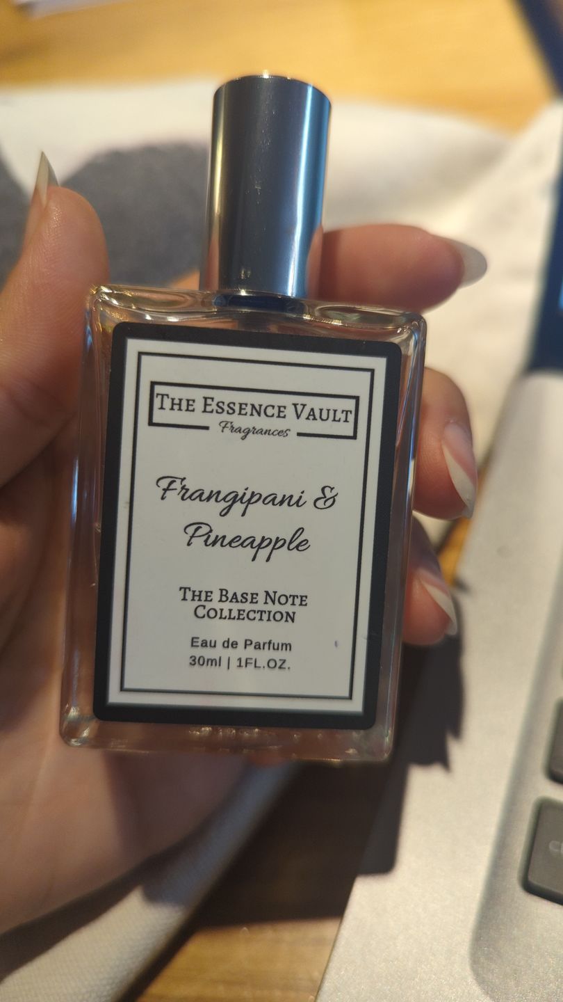 Customer photo review of Frangipani & Pineapple Eau De Parfum