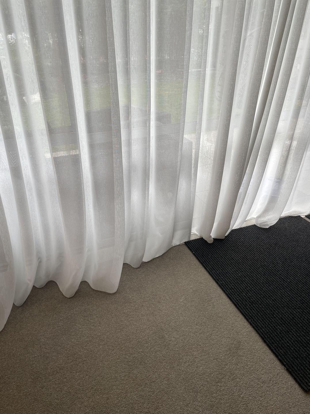 Customer photo review of Curtain Wizard Instant Mould & Mildew Remover