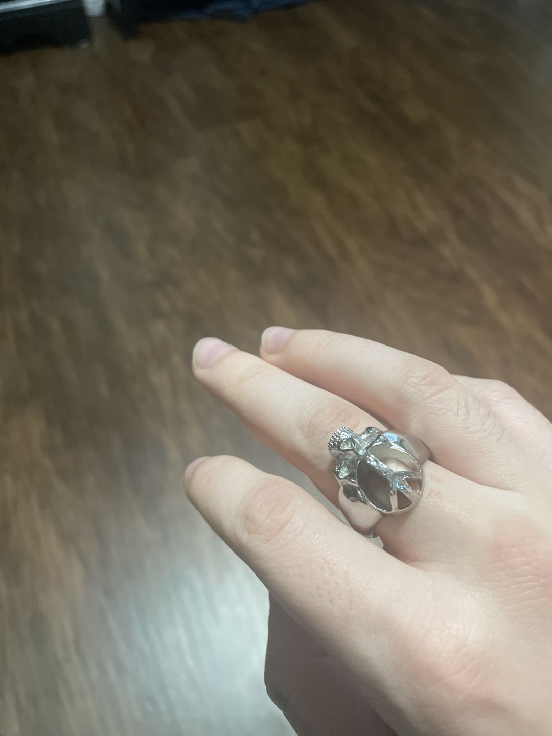Customer photo review of PEACE OF MIND RING