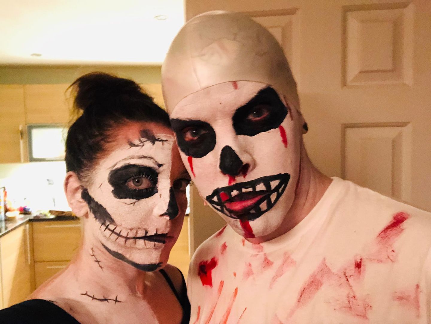Customer photo review of Exorcism & Asylum Halloween Murder Mystery Game Kit